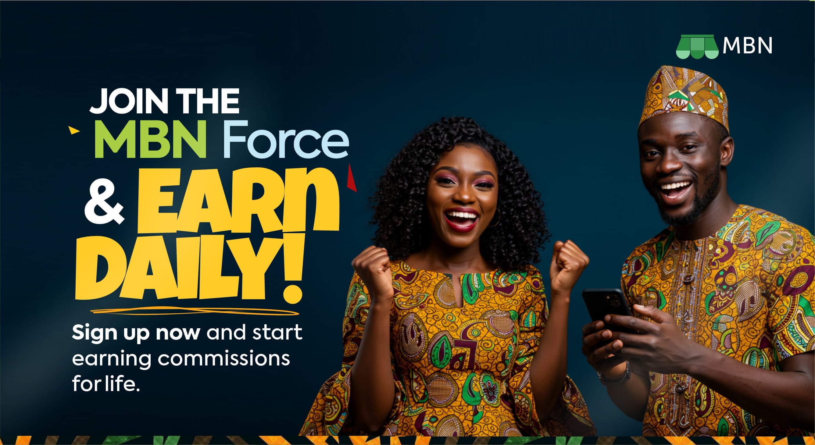 MBN Force community of freelancers showcasing locally made products