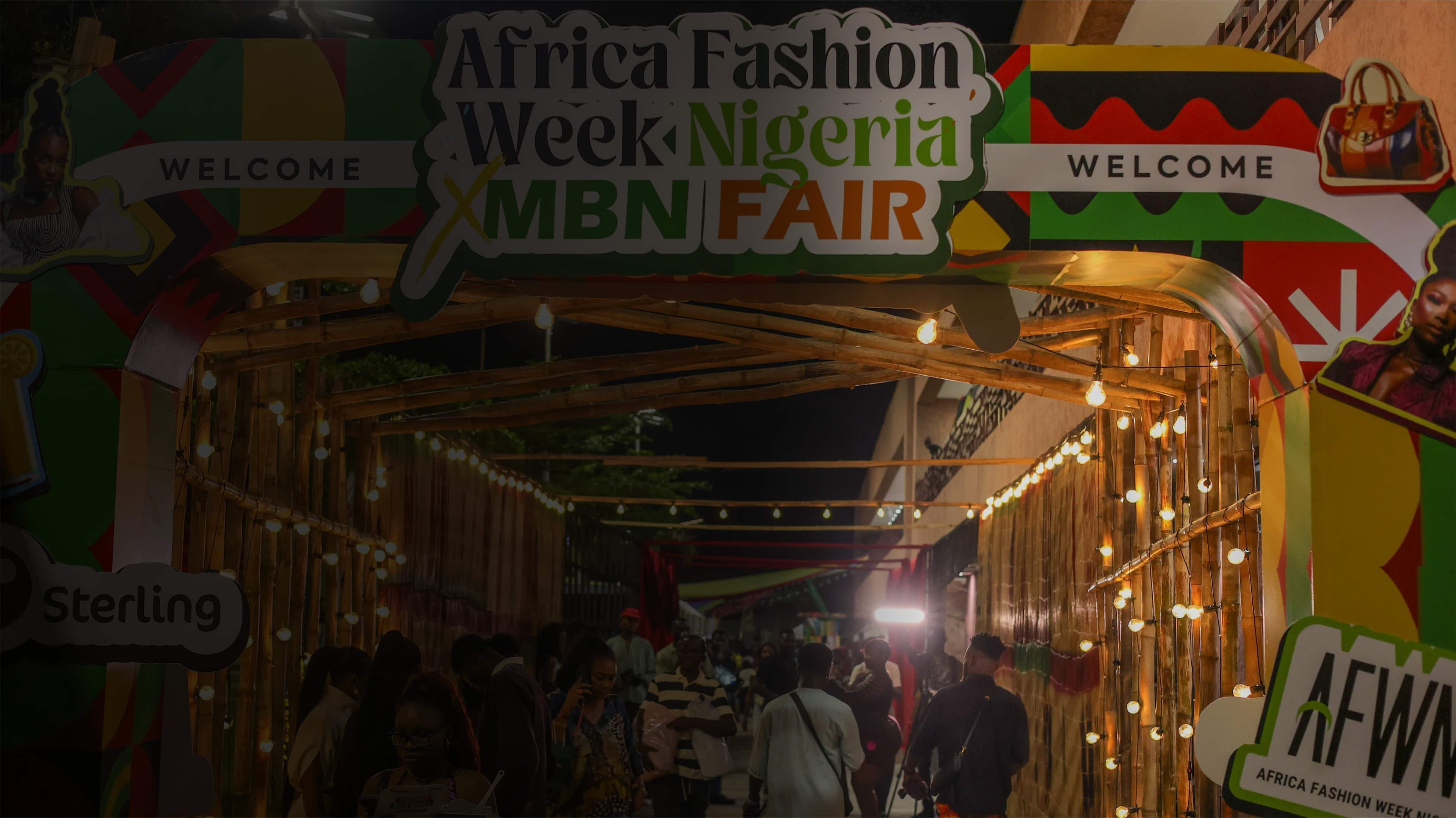 Entrance to the AFWN x MBN Fair